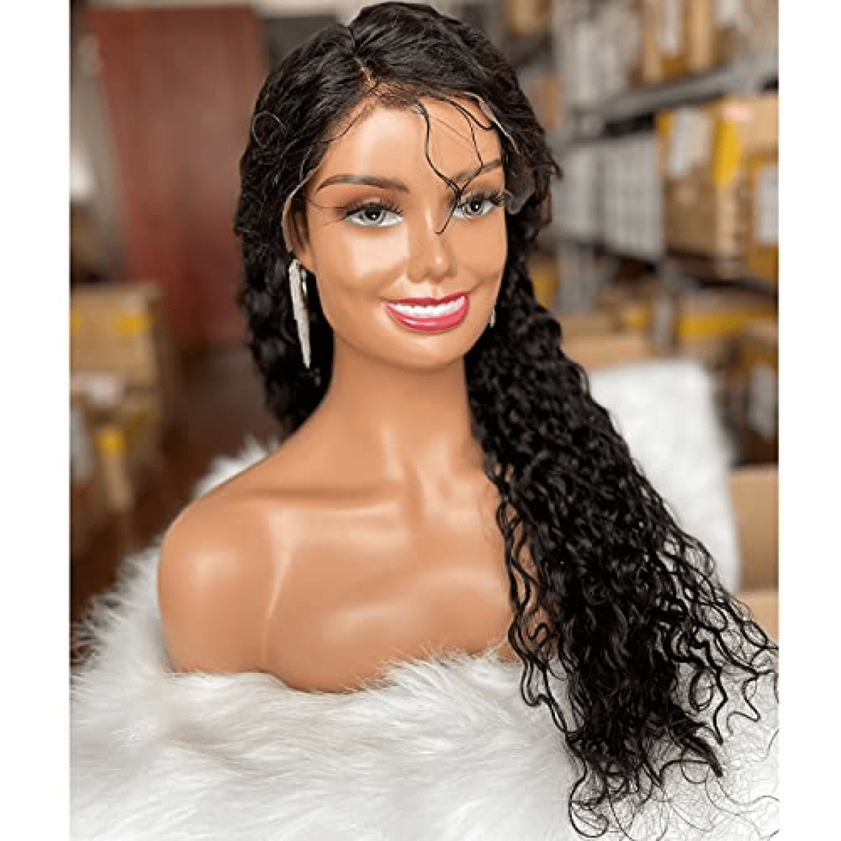 Mannequin Head Wigs Necklaces  Wig Mannequin Head Shoulders