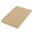 thumbnail image 1 of Insertos de papel Kraft para carpetas de cuadernos Strade Fareast Limited Tamaño A6 6 agujeros paquete de 80 hojas, 1 of 8