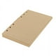 thumbnail image 1 of 2 x 80 hojas de papel kraft recargables para carpetas de cuadernos, tamaño A6, 6 agujeros 4 piezas, 1 of 8
