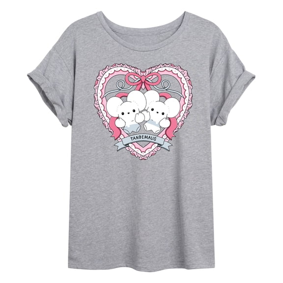 Pokémon - Tandemaus Coquette - Juniors Oversized Graphic T-Shirt
