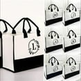 thumbnail image 1 of Xihbxyly Bolsa de Lona, Bolsa de Playa Personalizada, Diseño de Estampado Clásico, Espaciosa para Uso Diario, Versátil para Viajes y Compras, Ligera y Duradera, 42 X 32 X 15 Cm., 1 of 5