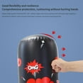 thumbnail image 6 of BCZHQQ Children's Boxing Bag,Children's Inflatable Boxing Pillar Boxing Sandbag Training,8-12 Year Old Children's Boxing Bag,Equipment Household Decompression Vertical Sandbag, 6 of 8
