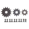 thumbnail image 2 of T8F Sprocket, High Strength Sprocket Set Steel Long Lasting Precise Fit 3 Pcs  for Replacement, 2 of 7