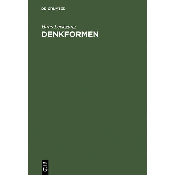Denkformen, (Hardcover)