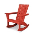 thumbnail image 3 of POLYWOOD Quattro Plastic Rocking Adirondack Chair, 3 of 7