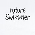 thumbnail image 2 of CafePress - Future Swimmer Infant Bodysuit - Baby Light Bodysuit, Size Newborn - 24 Months, 2 of 4