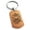 Rose, variant on Stainless Steel Pirate Skull Anchor & Sabers Engraved Dog Tag Keychain Keyring