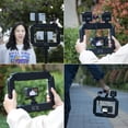 thumbnail image 3 of ULANZI Smartphone Video Rig with Light, Cell Phone Handheld Stabilizer with Ring Light 8500k Selfie Light for Filmaking Live Stea, 3 of 8