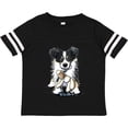 thumbnail image 3 of Inktastic Tri-Color Border Collie Boys or Girls Toddler T-Shirt, 3 of 5