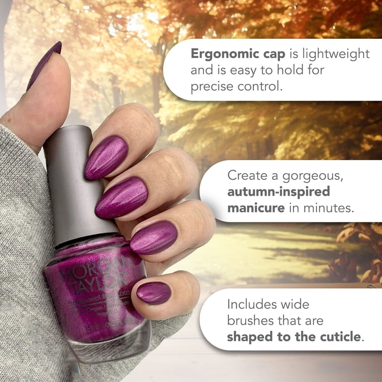 Morgan Taylor Fall 2023 Change of Pace Nail Polish Manicure Set, 6