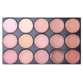 thumbnail image 3 of 15 Colors Professional Foundation Concealer Highlight Contour Cream Palette, 3 of 3