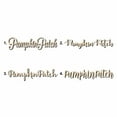 thumbnail image 1 of Pumpkin Patch Sign Unfinished Wood Cutout Home Decor DIY Option 4- 30" Wide / 1/2", 1 of 3