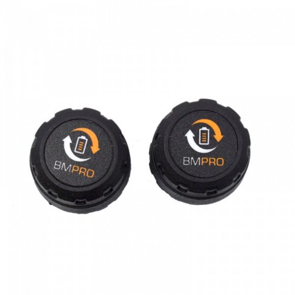 Système de Surveillance de la Pression des Pneus BMPRO - Capteur TPMS SMARTP SMARTPRESSURE; Type de Bouchon de Valve; Préprogrammé; pour Systèmes BMPRO Smart RV; Communique avec Téléphone Intelligent via Bluetooth