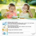 thumbnail image 4 of 2 pcs (pink+white) Silicone Placemat for Kids, Non-slip, Waterproof Washable Cloud Toddler Tablemats, 4 of 4