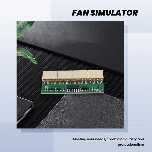 4 Pin Plug & Play Fan Simulator Emulator for Antminer All Miner S19 S19pro D9 D7 L7 KA3 S19jpro Miners