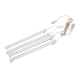 thumbnail image 5 of Luz LED De Cultivo Para Plantas De Interior, Espectro Completo, 4 Tubos, Brillo Ajustable, Luz Roja Y Azul Para Fotosíntesis De Germinación Con Temporizador De Enchufe USB 8H, 5 of 7