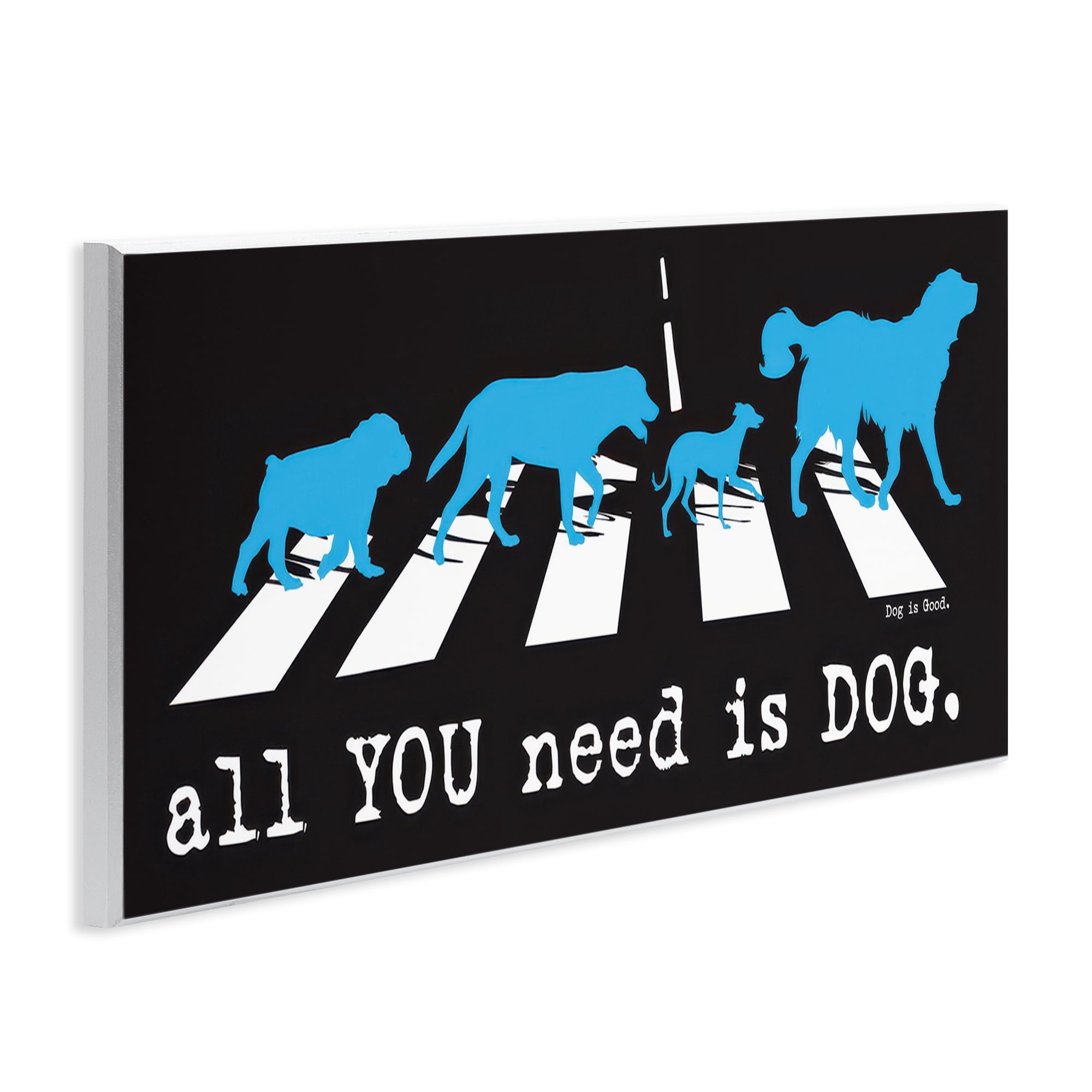 Stupell Industries Need Dog Music Pun Animals Painting Unframed Art Print Wall Art, 17 x 7