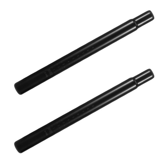 DEEPCRAFF Stable Support Iron 2Pcs Black Bicycle Seatpost