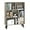 Retro Grey, variant on CRXX 7 Cube Bookshelf, 3 Tier Modern Bookcase with Legs, Mid-Century Modern Wood Book Shelves Storage Freestanding Organizer Display Shelf for Bedroom,Living Room,Office-Retro Grey-80 CM-With Legs
