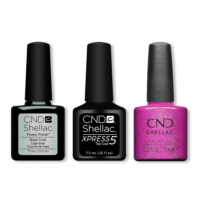 CND Shellac Gel Nail Set Top Coat Base Coat Clash Out , 41% OFF
