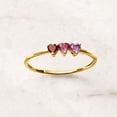 thumbnail image 5 of Pure Collection by Ross-Simons 1.70 ct. t.w. Multi-Gemstone Heart Ring in 14kt Yellow Gold, Women's, Adult, 5 of 7