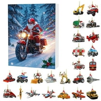 Countdown Sets Advent Calendar Featuring 24 Collectible Trains and Planes for 2025 Christmas Celebrations