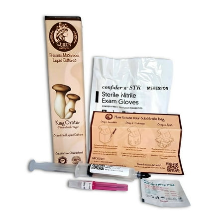 King Oyster Mushroom | 10mL | Gourmet Liquid Culture