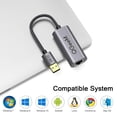 thumbnail image 6 of QGeeM USB Ethernet Adapter,USB 3.0 to 10/100/1000 Gigabit Ethernet LAN Network Adapter Compatible for MacBook Air/Pro,Surface Pro,iMac,Vista,Notebook PC with Windows7/8/10, XP, 6 of 7