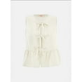 thumbnail image 2 of Striped Crew Neck Sleeveless Blouse, 2 of 6