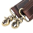 thumbnail image 4 of Sofullue Vintage Leather Replacement Shoulder Strap For Briefcase Luggage Messenger Bag, 4 of 7