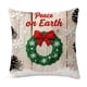 thumbnail image 2 of Funda de almohada de lino, decoración navideña, funda de almohada navideña, decoración navideña, decoración de sofá, funda de almohada de lino para sofá de casa, decoración navideña, 45 x 45 cm, decor, 2 of 6