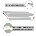 thumbnail image 5 of VEIKOUS 12'x10' Outdoor Awning, Patio Retractable Sun/Rain Shelter w/Manual Crank, Gray, 5 of 12