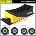 thumbnail image 3 of PR1MECamper Levelers RV Leveling Blocks, HDPE Curved Levelers, Include 2 Levelers, 2 Chocks, 2 Mats, and 1 Carrying Bag, 3 of 6