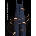 thumbnail image 3 of Mens Resistant Ski Bibs Insulated Trousers Sleeveless Adjustable Back Strap One-Piece Suspenders Jumpsuit Ski Snowsuit, 3 of 7
