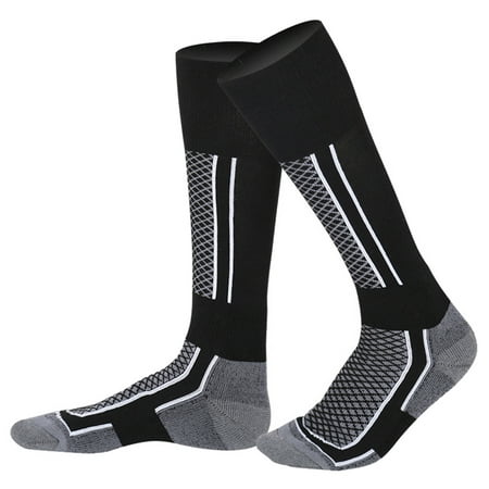 

1 Pair Winter Men Women Outdoor Sports Snowboard Cotton Thermal Warm Long Ski Socks