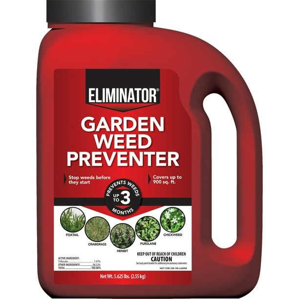 Eliminator Garden Weed Preventer 5.625LB - Walmart.com - Walmart.com