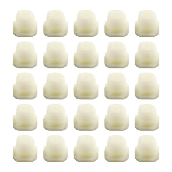 25×Car Retainer Clamps Fits Auto Headlight Mounting Grille Screw Size- Grommet Nut Clip Fastener Fits 5/16" Square Hole