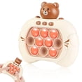 thumbnail image 3 of Juguete electrónico mejorado con mango de prensa para niños, juego de empuje rápido, alivio de apretar, whac-a-ole, juguetes sensoriales, 3 of 4