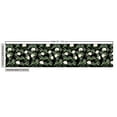 thumbnail image 3 of Ambesonne Botanical Fabric by the Yard Upholstery, White Hydrangea Wedding, 5 Yards, Black Army Green, 3 of 5