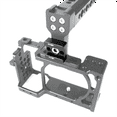 thumbnail image 1 of 3 Sets Camera Cold Shoe Mount Aluminum Adapter Bracket Hot Shoe with 1/4 Adapter for Camera Cage Flash Shoe Mount, 1 of 7