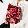 thumbnail image 6 of Rose Decorative Velvet Throw Pillow Covers for Chair - Set of 2, Unique Patterns, 16x16, 18x18, 20x20 Inches for Home Decor and Gifts, 6 of 6