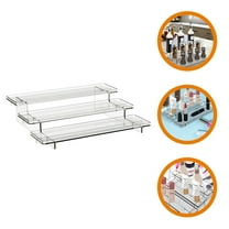 NIYANGLE 1Pack Spice Organizer For Cabinet Clear Design 30X24X7 5CM Storage