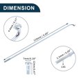 thumbnail image 6 of Unique Bargains Bicycle Spoke Bike Wheel Spokes Nipple 1 Set 13G 45 Steel Galvanized Silver Tone-119mm, 6 of 7