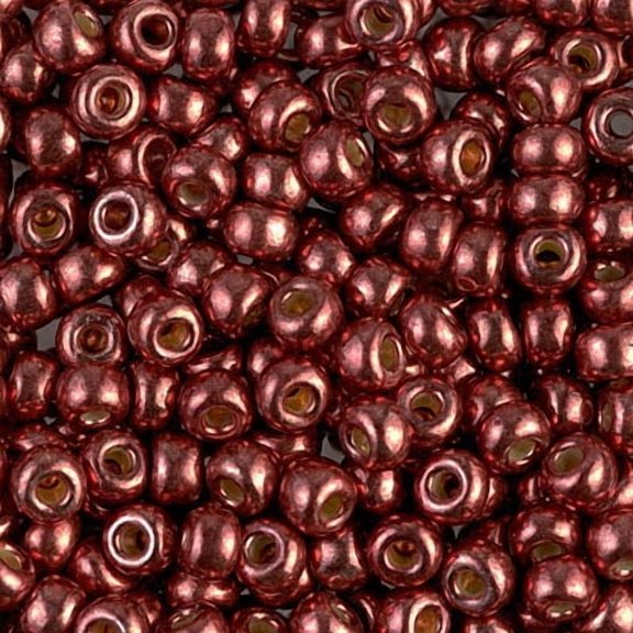 Duracoat Galvanized Dark Berry Miyuki Seed Beads 6/0 6-94212-TB