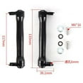 thumbnail image 3 of pitrice Folding Bike Easy Wheel Easywheel Extension Replacement Tool Telescopic Rod Black, 3 of 9