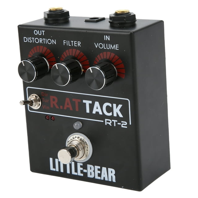 Distortion Effector, Electric Guitar Distortion Effector Musical Instrument Accessories Tone Single Effect Accessories For Guitar Distortion Effector