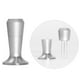 thumbnail image 5 of Distribuidor de café Tamper Herramienta de distribución de espresso Base plana Manual 2 en 1 Plata 51mm, 5 of 8