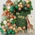 thumbnail image 1 of Juego de guirnaldas con forma de arco con globos Jungle Safari para Ouddy Party, 170 unidades, 1 of 7