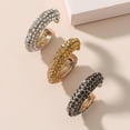 thumbnail image 4 of Ear Cuff Earrings for Women Chunky Gold Ear Cuff Silver Clip On Earrings Cartilage Earrings Huggie Hoop Earrings Wrap Ear Cuffs Non Pierced Jewelry, 4 of 14