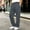 Gray-A, variant on Boys' Cotton Fleece Sweatpants Loose Fit- Open Bottom Athletic Pants with Pockets for Teens & Kids Gray